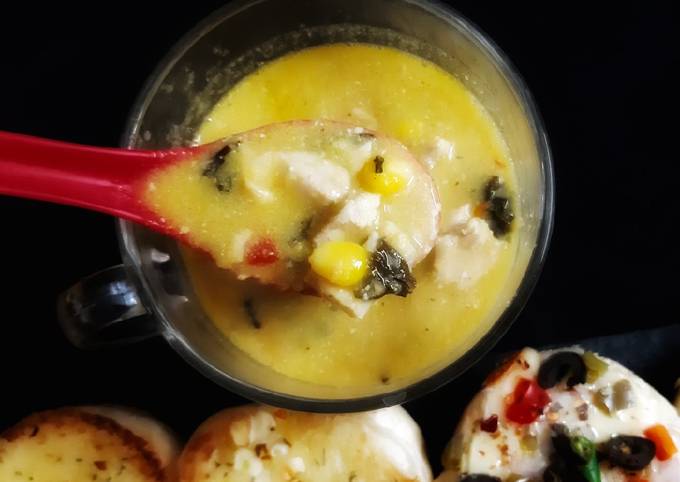 Easiest Way to Make Award-winning Chicken Corn soup