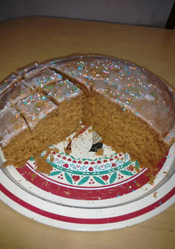 Una foto de Torta húmeda de coco y dulce de leche