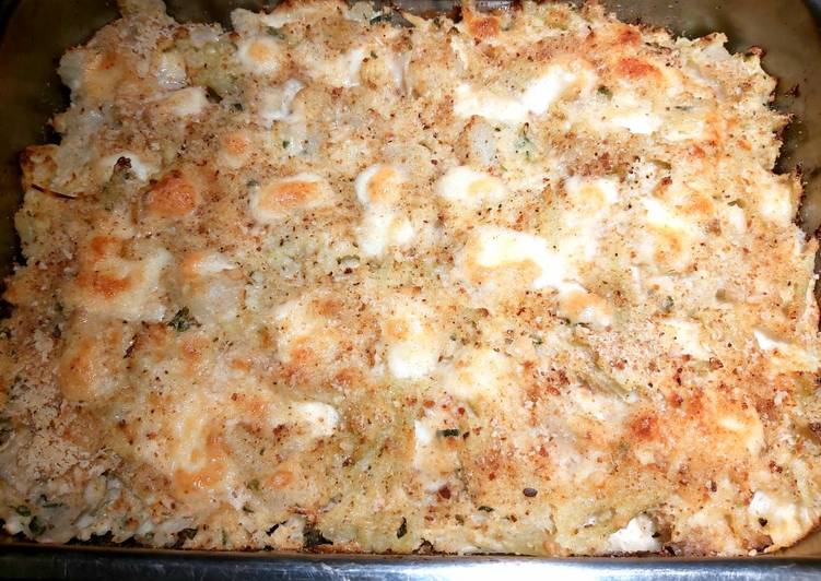 Tortino di cavolfiore e patate