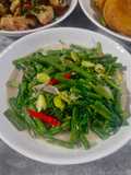 Kangkung Kacang panjang Kuah Santan