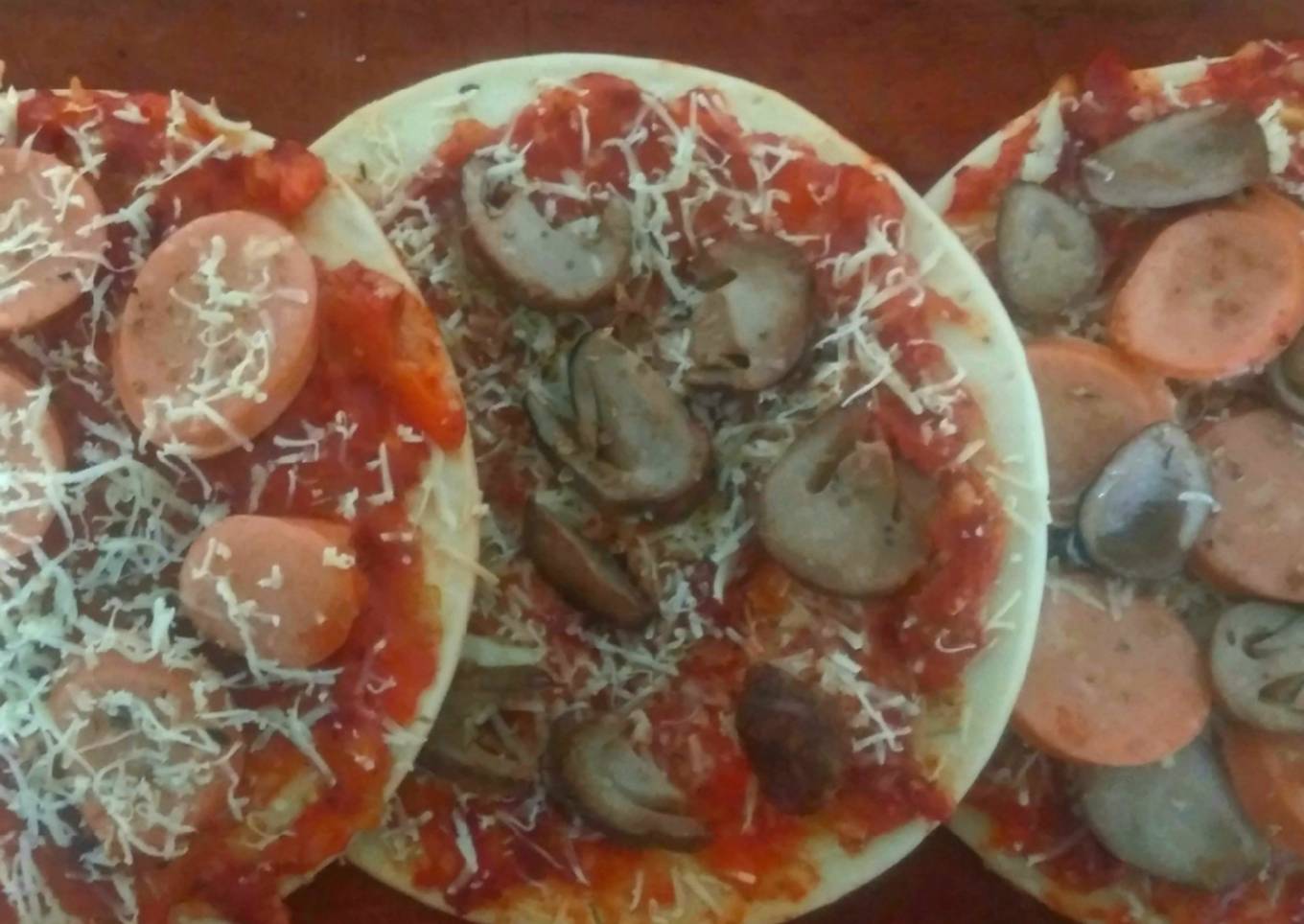 Pizza Mini bekal sekolah