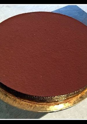 Une photo de Tarte caramel et chocolat