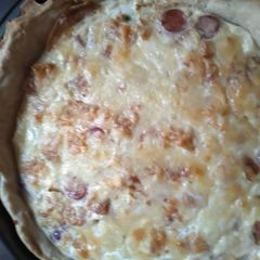 A picture of Quiche(pronunciation- kish).