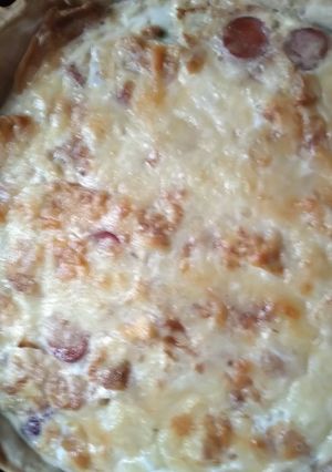 A picture of Quiche(pronunciation- kish).