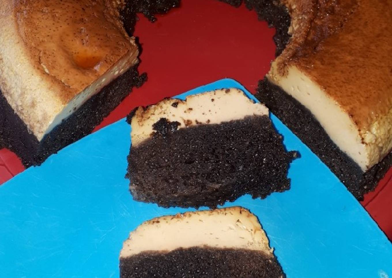 Pastel imposible (chocoflan) 🍴🍮