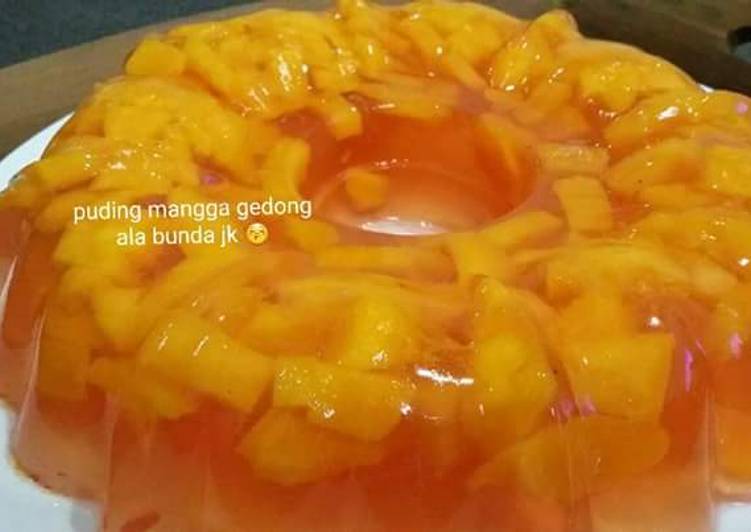 Puding mangga