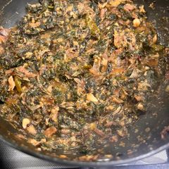 A picture of Lal saag.