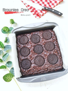 Foto resep Brownies Oreo