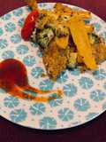 Grilled parmesan crusted chicken