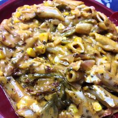 A picture of Creamy Dreamy Mix Sauce Pasta.