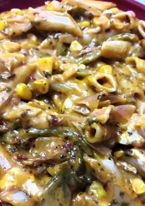 A picture of Creamy Dreamy Mix Sauce Pasta.