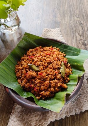 Foto resep Isian Lemper Ayam Pedas Manis