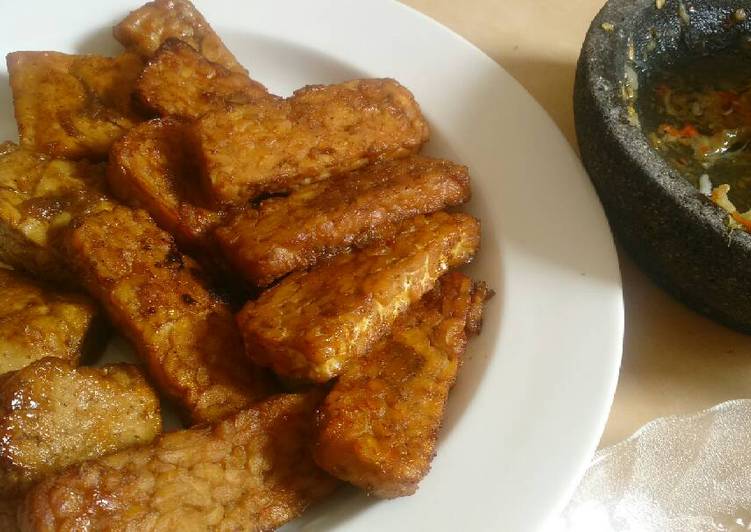 Bahan meracik Tahu tempe bacem tanpa gula merah yang Bikin Ngiler