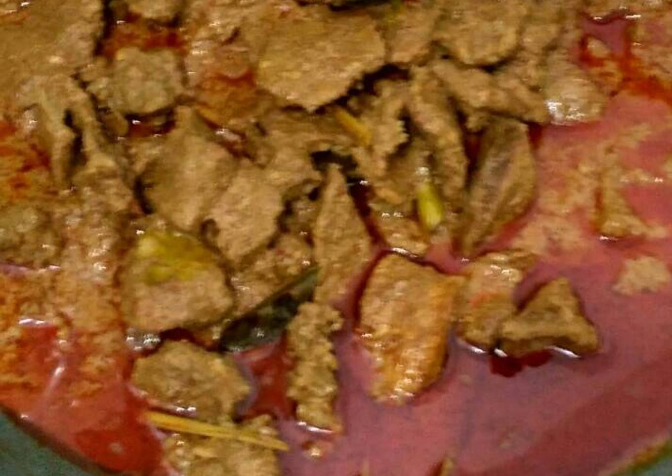#Kitaberbagi rendang sapi