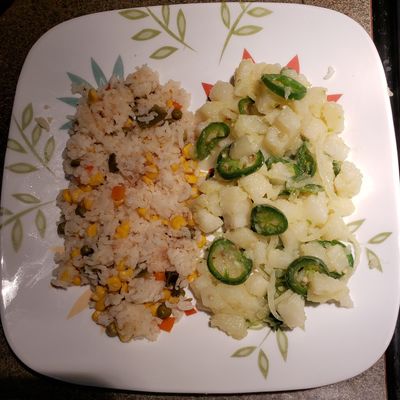 Papas Con Rajas De Jalapeños-image