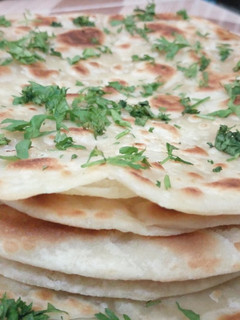 A picture of Three -ingredients Flat Bread Recipe.