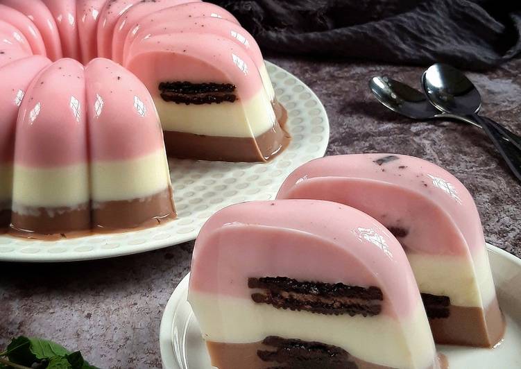 (2.16) Puding Oreo 3 Rasa