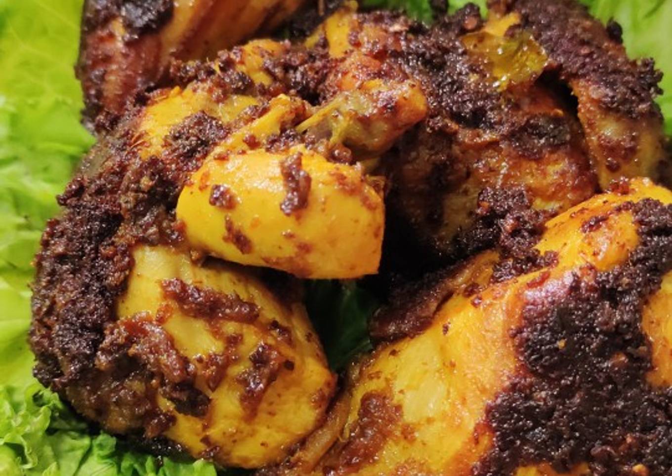 Ayam bakar bumbu Padang asli