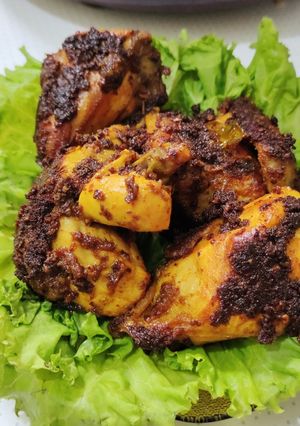 Foto resep Ayam bakar bumbu Padang asli