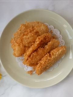 Foto resep Kluay Tod (Pisang Goreng Wijen Thailand)