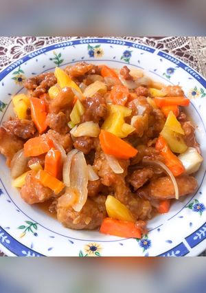Foto resep Ayam Asam Manis