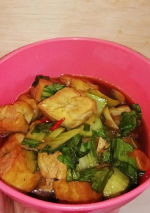 Foto resep Tumis Tahu Pakcoy Kecap