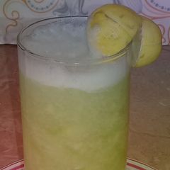 Cucumber juice A picture of Cucumber juice.
