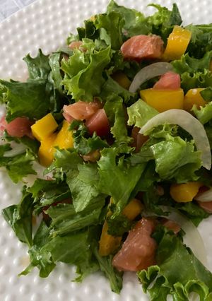 Una foto de Ensalada oriental