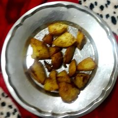 A picture of Aloo Chaat.