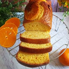 A picture of Zesty orange cake.
