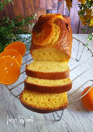 A picture of Zesty orange cake.