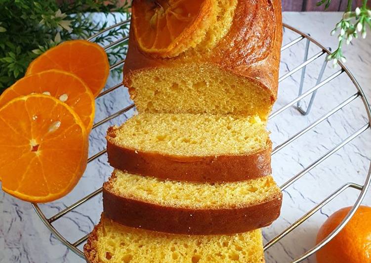 Easiest Way to Prepare Homemade Zesty orange cake