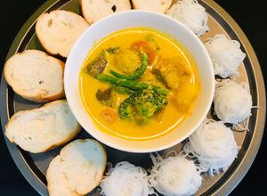 Hình của món Cà ri rau củ (cà ri chay).