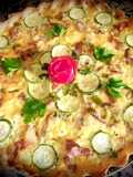 Zucchini quiche