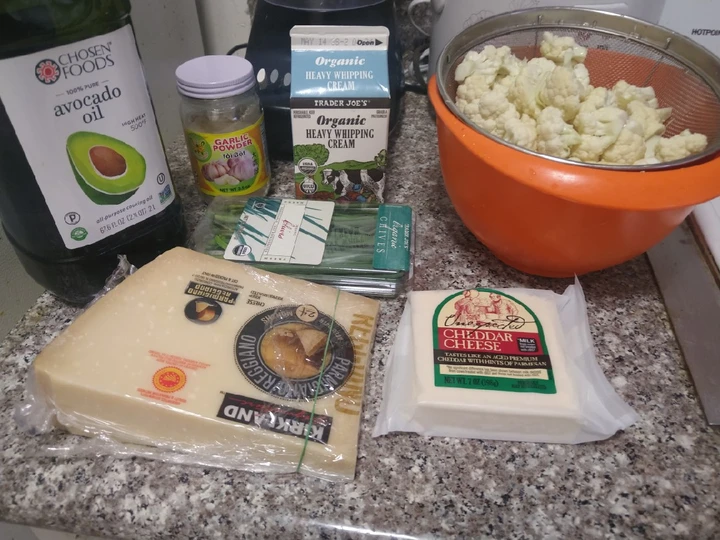 Easy Steps to Prepare Cauliflower Mac n Parmesan Cheddar Cheese the Awesome  Can spoil the tongue