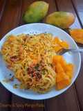 Creamy n spicy mango Pasta