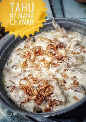 Foto resep Opor ayam tahu