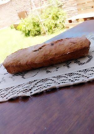 Una foto de Budín integral de zanahoria y manzana