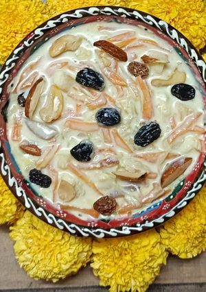 A picture of Vegetable Kheer.