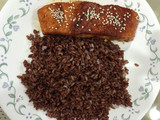 Salmon teriyaki ala resto