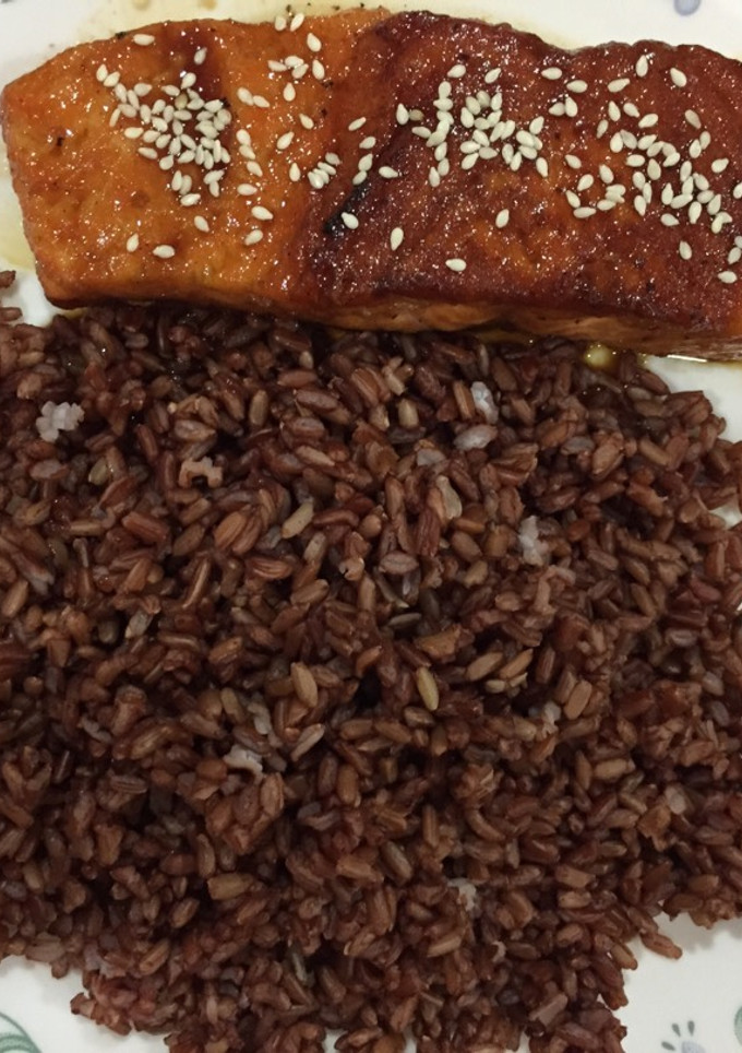 Foto resep Salmon teriyaki ala resto