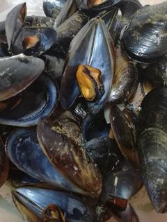 Una foto de Mejillones al vapor