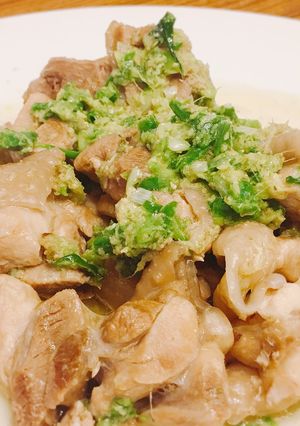 黑羽土雞🐔佐台式蔥薑醬 的食譜成品照片