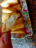 Mandioca frita (crocante por fora e cremosa por dentro) - Macaxeira frita, Aipim frito