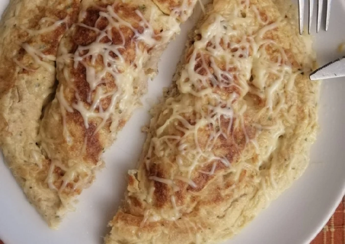 Cómo Preparar  Tortilla de atún, cebolla y queso