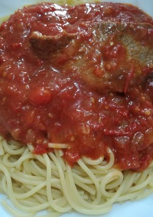 Una foto de Spaghetti para uno