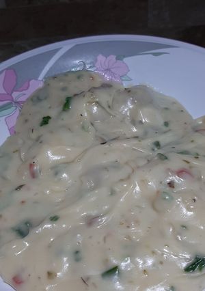 Una foto de Mbaipy - Polenta blanca