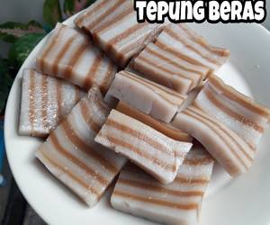 Resep Unik Kue lapis tepung beras Lezat Mantap Resep Unik Kue lapis tepung beras Lezat Mantap