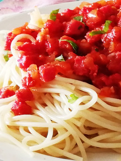Una foto de Vermicelli con Chorizo Ahumado