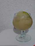 Sorbet de vino blanco